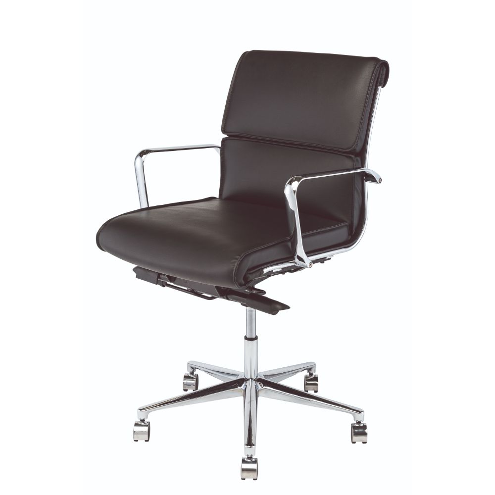 Nuevo HGJL286 LUCIA OFFICE CHAIR in BLACK